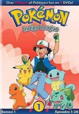 

POKEMON SEASON 1:INDIGO LEAGUE PART 1(DVD English)