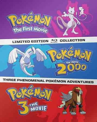 

POKEMON MOVIES 1-3 BLU-RAY COLLECTION(Blu-ray English)