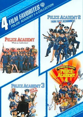 4 FILM FAVORITES:POLICE ACADEMY 1-4(DVD English)