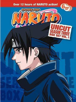 

NARUTO UNCUT SEASON 3 BOX SET VOL 1(DVD English)