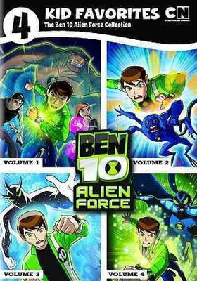 

4 KID FAVORITES:BEN 10 ALIEN FORCE(DVD English)