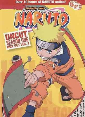

NARUTO UNCUT SEASON 1 BOX SET VOL 1(DVD English)
