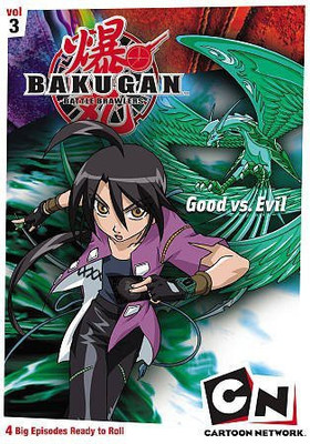 

BAKUGAN VOLUME 3:GOOD VERSUS EVIL(DVD English)