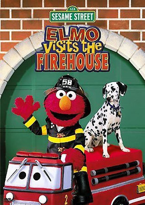 ELMO VISITS THE FIREHOUSE(DVD English)