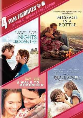 4 FILM FAVORITES:NICHOLAS SPARKS ROMA(DVD English)