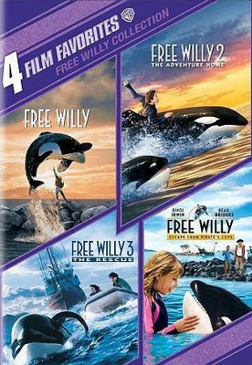 

4 FILM FAVORITES:FREE WILLY 1-4(DVD English)