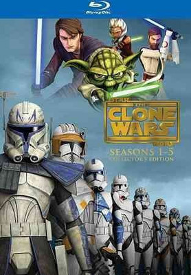 

STAR WARS:CLONE WARS SEASONS 1-5(Blu-ray English)
