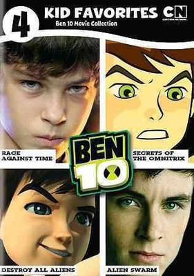 

4 KID FAVORITES:BEN 10 MOVIES(DVD English)