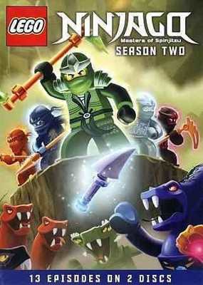 

LEGO NINJAGO:MASTERS/SPINJITZU SSN 2(DVD English)