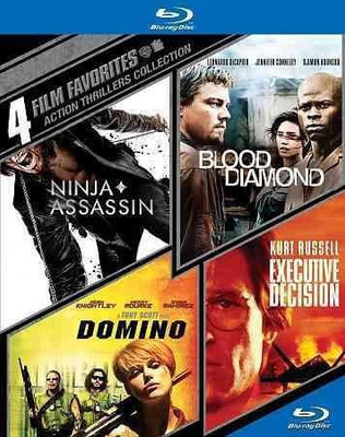 

4 FILM FAVORITES:ACTION THRILLERS(Blu-ray English)