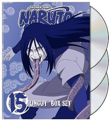 

NARUTO UNCUT BOX SET VOL 15(DVD English)