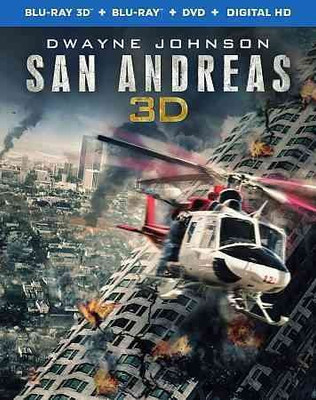 

SAN ANDREAS 3D (Includes Digital HD UltraViolet)(Blu-ray English)