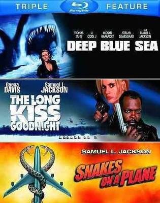 DEEP BLUE SEA/LONG KISS GOODNIGHT/SNA(Blu-ray English)