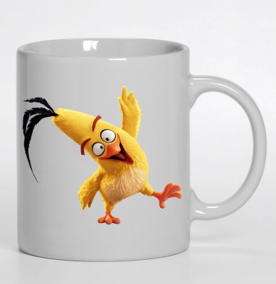 

PIXART The Angry Birds Movie Chuck Ceramic Mug(250 ml), White