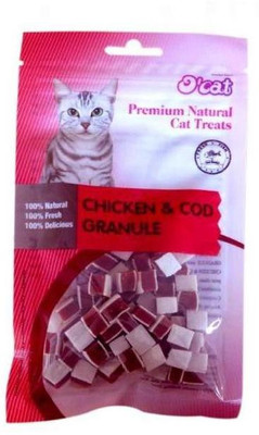 

Pets Empire O'Cat Chicken & Cod Granule Cat Treat ( 50 gms) (Treat For Cats) Chicken Cat Chew(0.5 kg, Pack of 1)