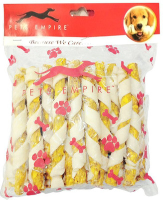 Pets Empire Spiral Munchy(Chicken Flavour) 500 GMS Chicken Dog Chew(0.5 kg, Pack of 1)