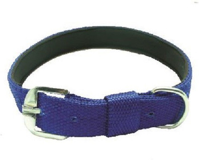 

SICONS Plain Dog Collar Charm(Padded Blue, Round)