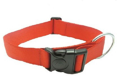 

SICONS Plain Dog Collar Charm(Red, Round)