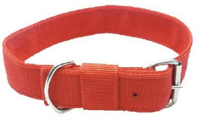 

SICONS Plain Dog Collar Charm(Red, Round)