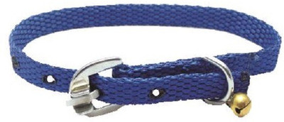 

SICONS Plain Dog Collar Charm(Blue with Bell, Round)