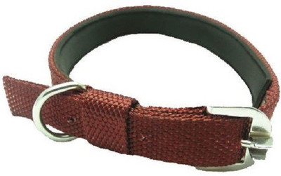 

SICONS Plain Dog Collar Charm(Padded Maroon, Round)