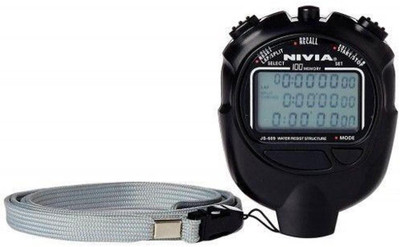 

Nivia JS 609 Stop Watch Digital JS 609 Stop Watch(Black)
