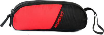 

Wildmount Multi Utility Dual Compartment Pouch(Red, Black), Black;red