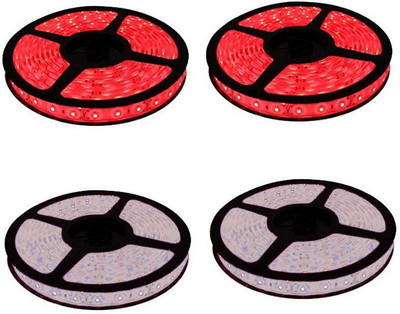 

Home Delight 197 inch Red, White Rice Lights(Pack of 4)