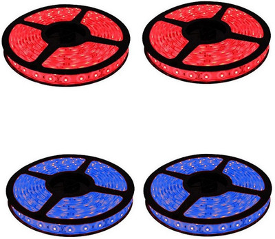 

Home Delight 197 inch Blue, Red Rice Lights(Pack of 4)