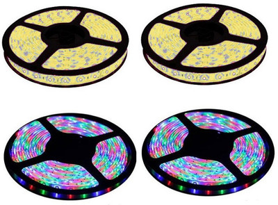 

Home Delight 197 inch Red, Green, Blue, Yellow Rice Lights(Pack of 4)