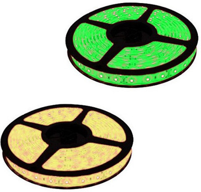 

Home Delight 197 inch Green, Yellow Rice Lights(Pack of 2)