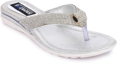 

Sapatos Women Silver Flats