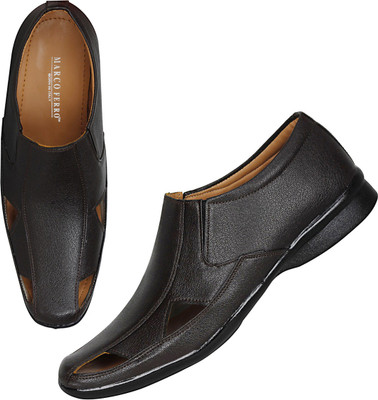 

Marco Ferro Men Brown Sandals