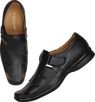 

Marco Ferro Men Black Sandals