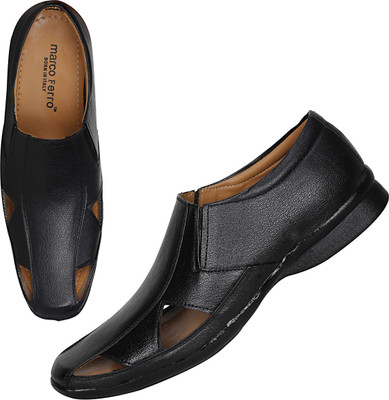

Marco Ferro Men Black Sandals