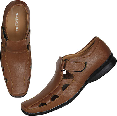 

Marco Ferro Men Tan Sandals
