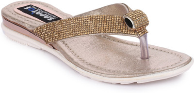 

Sapatos Women Gold Flats