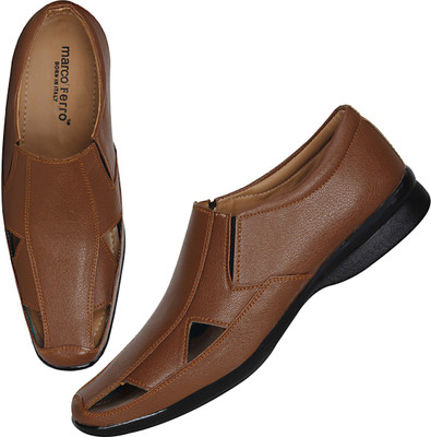 

Marco Ferro Men Tan Sandals