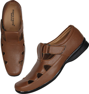 

Marco Ferro Men Tan Sandals