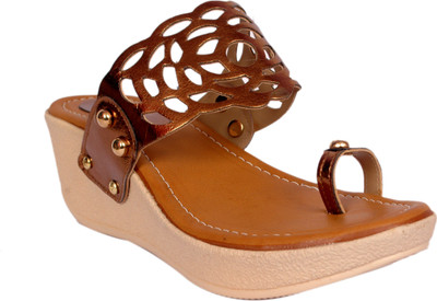 

Bora Bora Women Brown Wedges