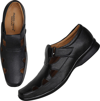 

Marco Ferro Men Black Sandals