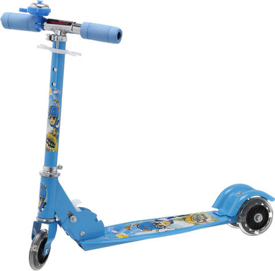 

NHR foldable 3-wheel scooter with LED in the wheels for kids with adjustable height(Blue) Scooter Scooter(Blue)