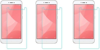 ACM Tempered Glass Guard for Mi Redmi 4X(Pack of 3)