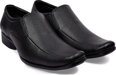 

Arthur Men's Black PU Formal Slip On For Men(Black