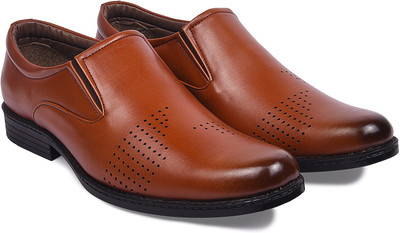 

Arthur Men's Tan PU Formal Slip On For Men(Tan