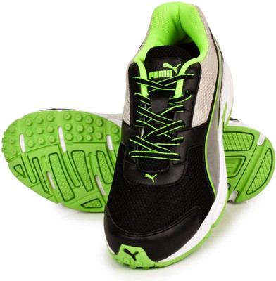 

Puma ADAMO IDP Running Shoes For Men(Green, Black