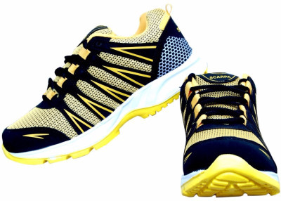 

The Scarpa Mark Running Shoes For Men(Black, Yellow