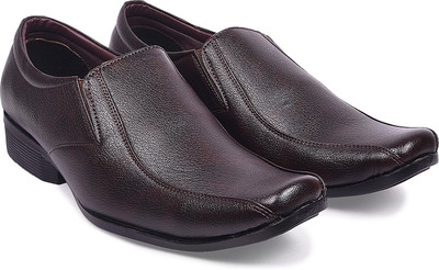 

Arthur Men's Brown PU Formal Slip On For Men(Brown