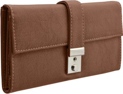 

Tap Fashion Women Formal Brown PU Clutch