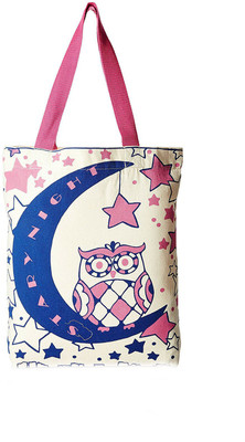 

Creative India Exports Women Casual White Canvas Tote